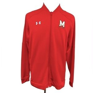 Under Armour Men's Maryland Terrapins Full Zip Knit Warm-Up Jacket